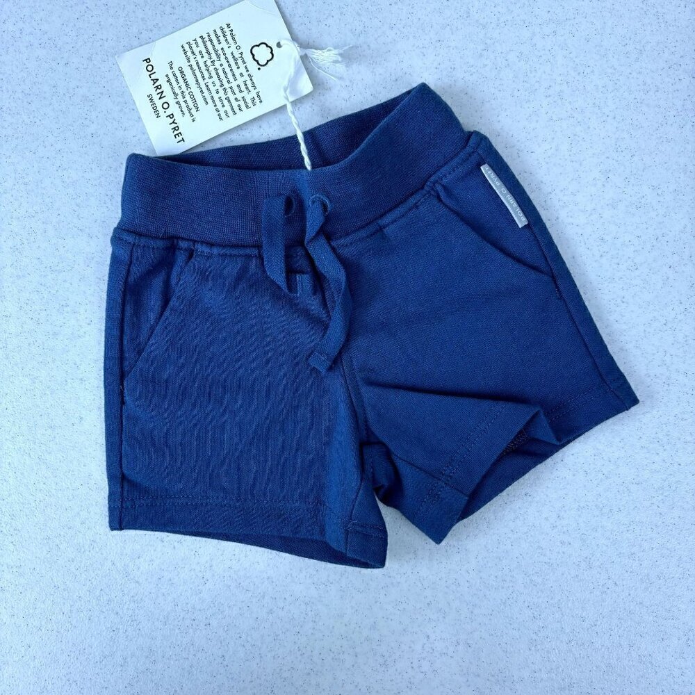 Polarn O Pyret Blue Shorts NWT 0-1M